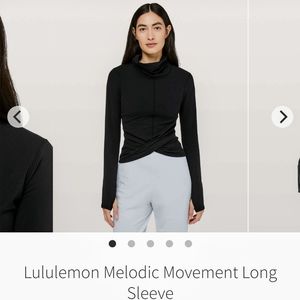 Lululemon Melodic Movement Long Sleeve